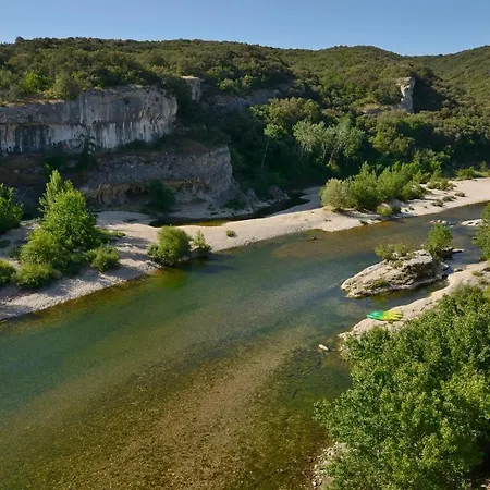 호텔 Restaurant Le Gardon - Pont Du Gard